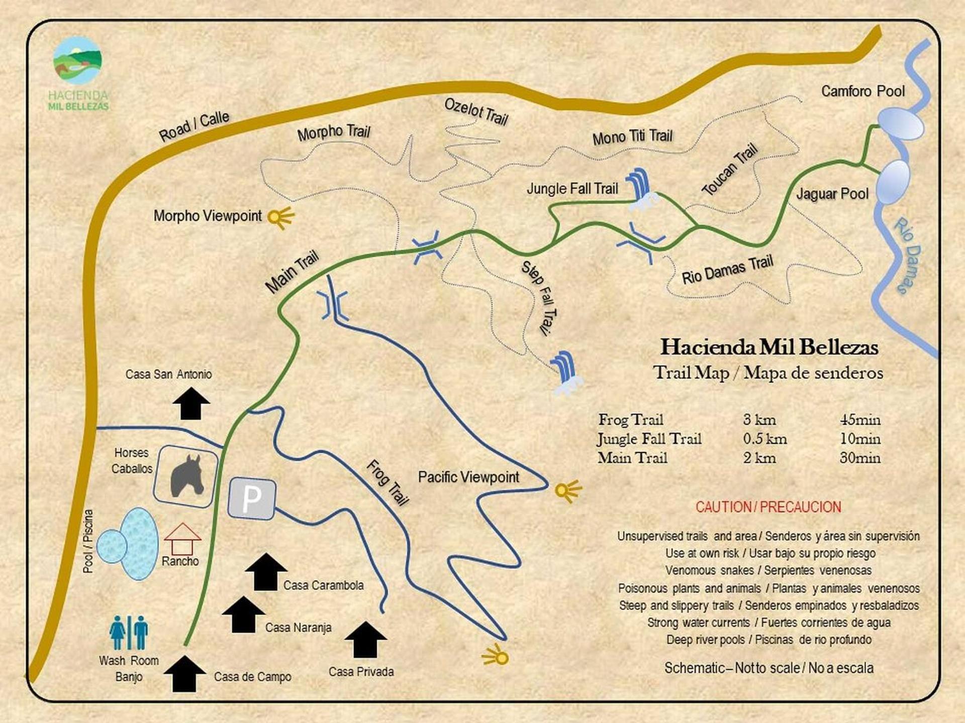 קפוס Hacienda Mil Bellezas - Private 40Ha Jungle Reserve מראה חיצוני תמונה
